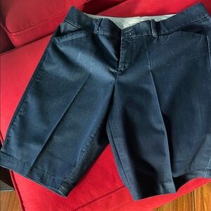 Dockers Blue Flat Front Shorts Classic Style
